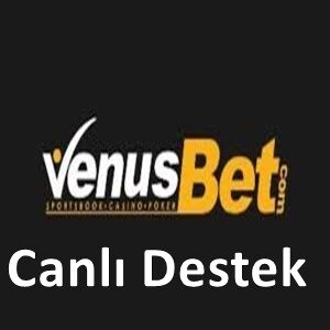 Venusbet canlı destek